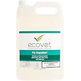 Ecovet Horse Fly Spray Repellent/Insecticide (Made with Food Grade Fatty acids), 1 Gallon