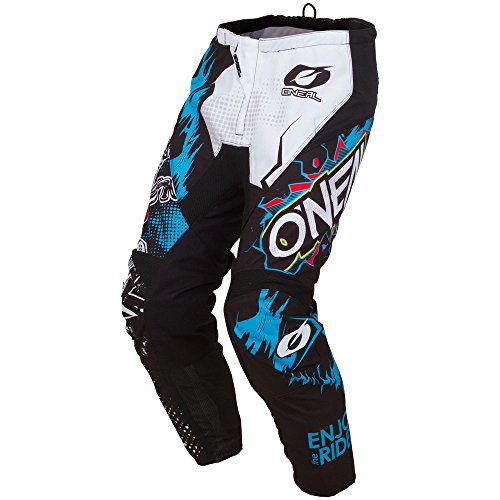 image for O'Neal Element Villain White Adult motocross MX off-road dirt bike Jer