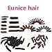 Eunice Hair Spiral Curls Crochet Braiding Bouncy Twist Kenzie Curl Hair Crochet Braids Each Box 20 Strands/Pack 3Pcs/Lot(20 inch kenzie, ombre 30)
