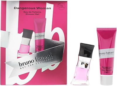 Bruno Banani Dangerous Woman 2 Piece Gift Set Eau De Toilette 30ml Shower Gel