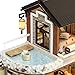 Per Newly Dollhouse Kit Miniature DIY Ancient Architecture Mini House LED Best Birthday Gifts Without Dust Cover