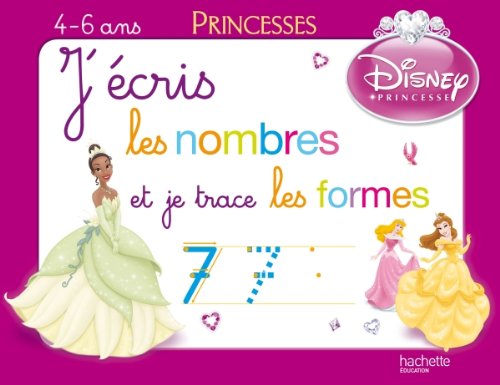 J A C Cris Les Nombres Et Je Trace Les Formes Princesses French Edition Amazon Com Books