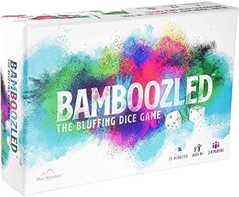 Amazon Bamboozled バンブーズルド ブラフ ボードゲーム アメリカ発 心理戦ゲーム ダイス サイコロ おもちゃ