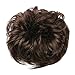 Merrylight Ladies Synthetic Wavy Curly Hair Bun Ribbon Extensions Ponytail Scrunchy Scrunchie Hair Hairpiece