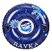 BAYKA Inflatable Snow Tube with Rapid Valves, Round Heavy Duty Air Snow Sleds for Kids and Adults, 47 Inch, Blue