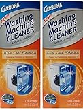 Carbona Washing Machine Cleaner, 8.4 Fluid Ounces, 2 Pack (2)