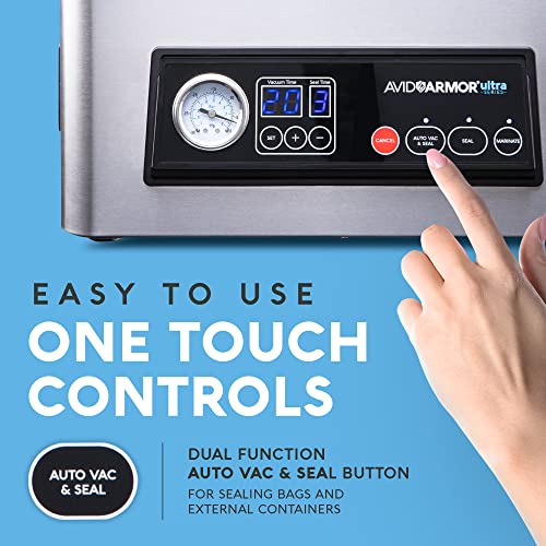 Avid Armor Chamber Vacuum Sealer Machine USV20 Ultra Series, Vacuum