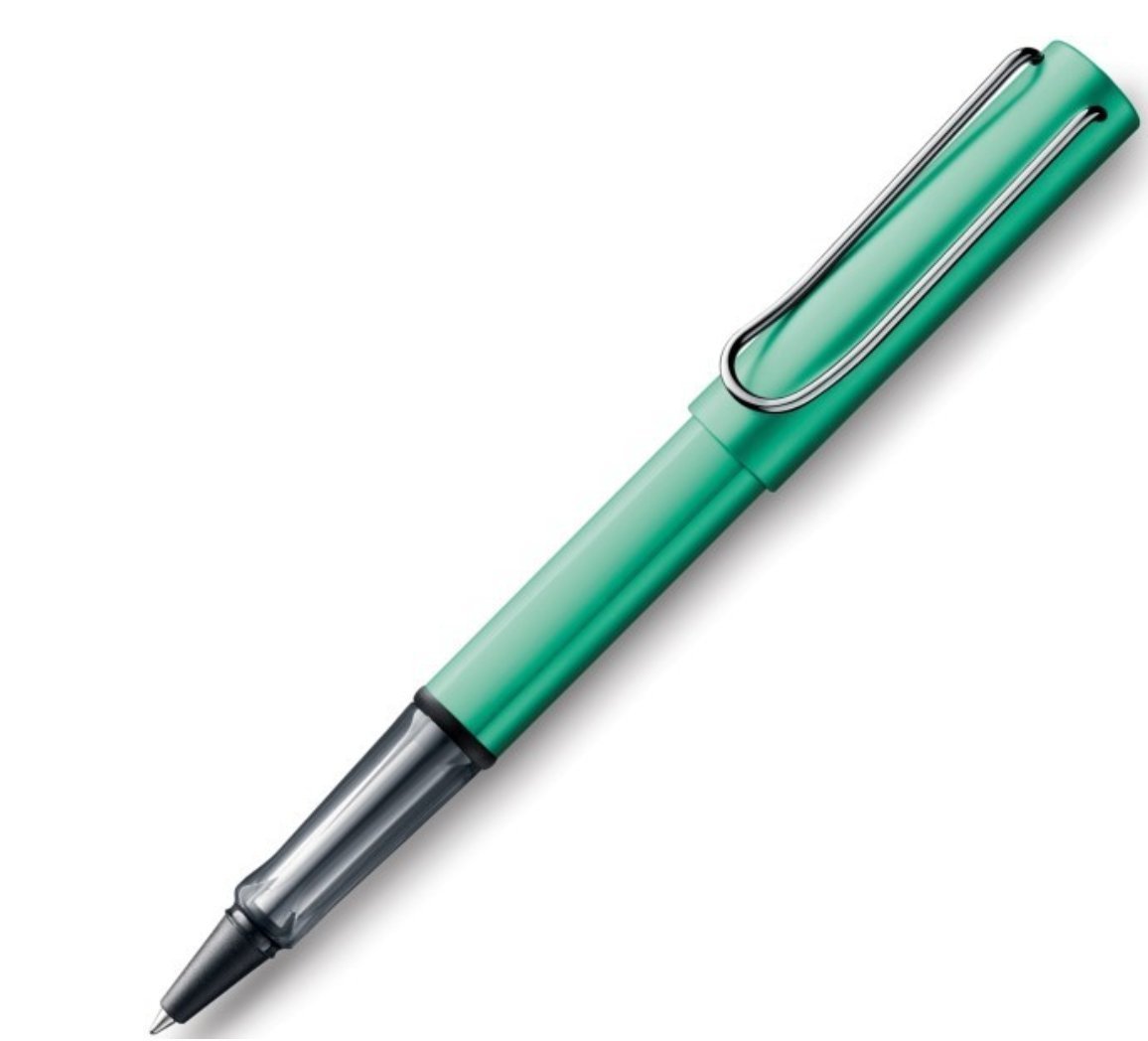 LAMY AL-Star Lightweight Rollerball Pen Made of Robust Aluminium with Ergonomic Handle and self-Springing Metal Clip - incl. Rollerball Refill Lamy M 63 M