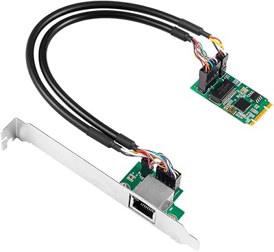 Oikabio 2.5G Gigabit Ethernet Card I225 Chip M.2 B/M Key RJ45 LAN