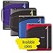 Five Star Zipper Binder, 2 Inch 3 Ring Binder, Removable File Folders, Durable, Teal (73287)