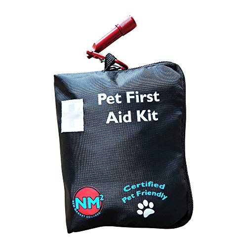 Pet First Aid Kit for Dogs And Cats | 25 Piece First Aid Kit For Your Pets | Perfect for Home, Travel, Camping, And Hiking | Comprehensive Pet Emergency Care Handbook | Certified Pet Friendly
