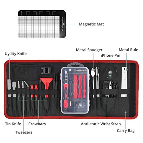 COLFULINE Feinmechaniker Schraubendreher Set, 137 in 1 Magnetischer Mini Schraubenziehern Satz, Reparatur Tools Kit… – Bild 4