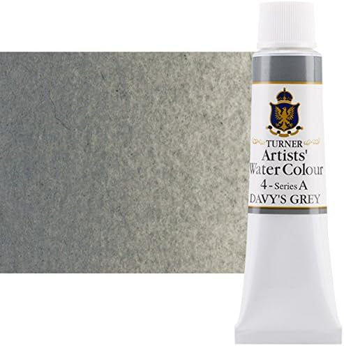 Turner Concentrated Professional Artists' Watercolor Paint 15ml Tube - Davy's Grey