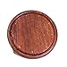Wooden Fruit Basket Stand with Handle for Display Storage Folding Collapsible Home Picnic Accessory