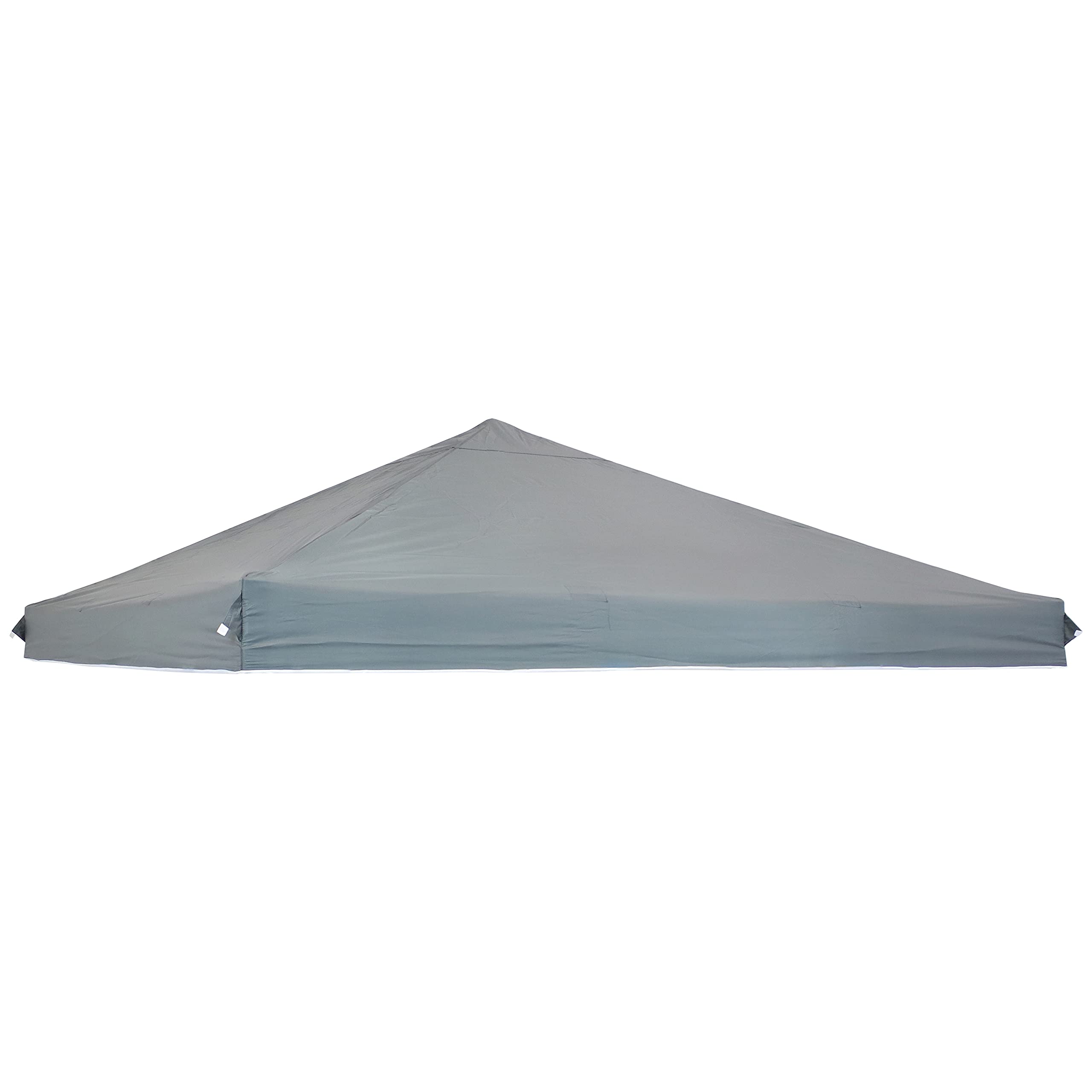 Photo 1 of Sunnydaze 10x10 Canopy Replacement Top - Replacement Canopy Cover Only - Heavy-Duty PU-Coated 150D Oxford Fabric - Gray