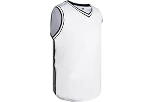 Rioofinx Basketball Jersey, Mens Blank Jerseys Plain Sleeveless Practice Jersey S-3XL