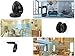 Mini IP Camera, Night Vision 720P HD Home WiFi Wireless Security Surveillance Camera System with Motion Email Alert/Remote Monitoring (Black)
