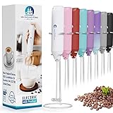 Electric Milk Frother Handheld, Battery Operated