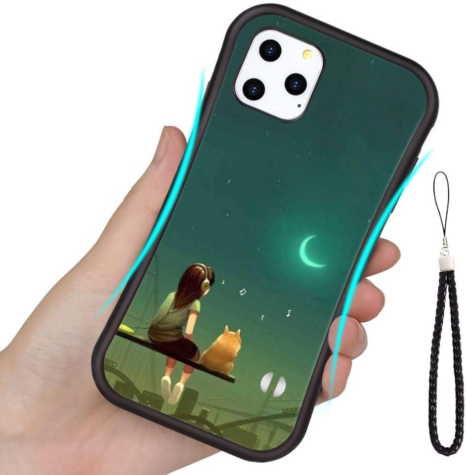 Compatible for iPhone 11 Pro Max 6.5-Inch Girl Soft TPU