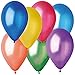 Pearl metallic balloons | 100 pcs | Helium and air | up to 12