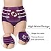 Fulyou Women's Briefs Underwear Tummy Control Cotton Panties High Waist Solid Color Ladies Soft Stretch Underpants 6 Pack