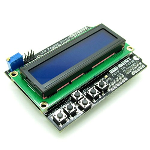 Buy Lcd1602 16x2 Character LCD Keypad Shield Input-output Expansion ...
