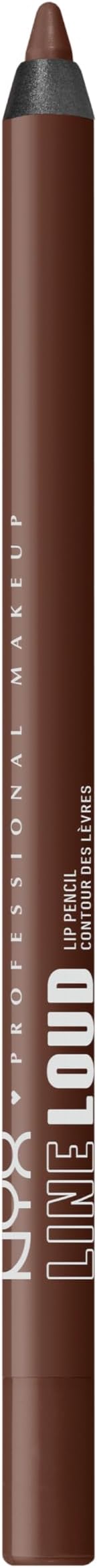 NYX Matte Lip Liner Line Loud 12 On A Mission Transfer-Proof