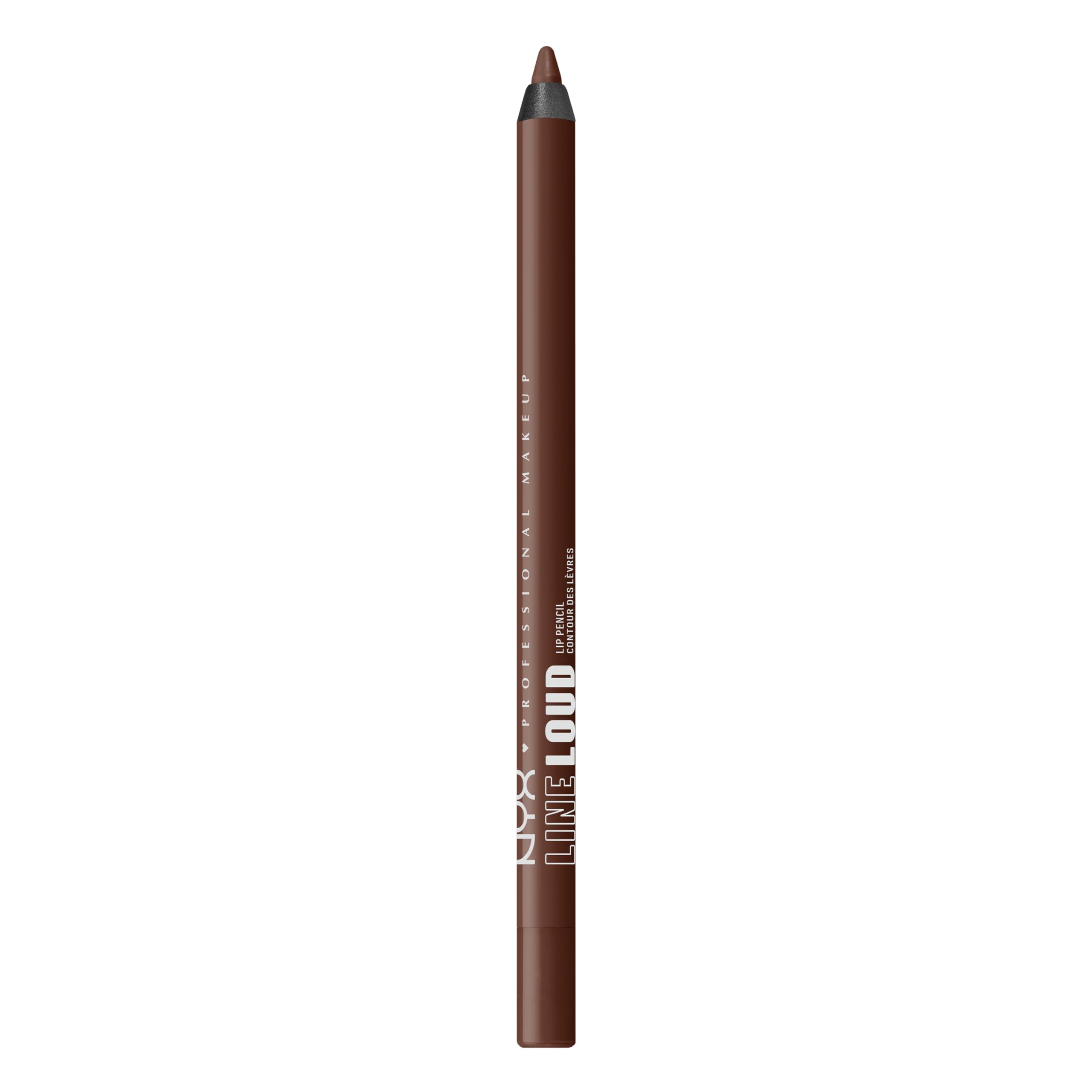 NYX Professional Makeup Line Loud Lip Pencil, Waterproof, Infused with Jojoba OilJojoba Oil & Vitamin E, Smooth Comfy Lips, Soft Matte Finish, Vegan Formula, Too Blessed