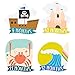 Lucy Darling Monthly Baby Stickers - Baby Boy - Little Captain- Months 1-12