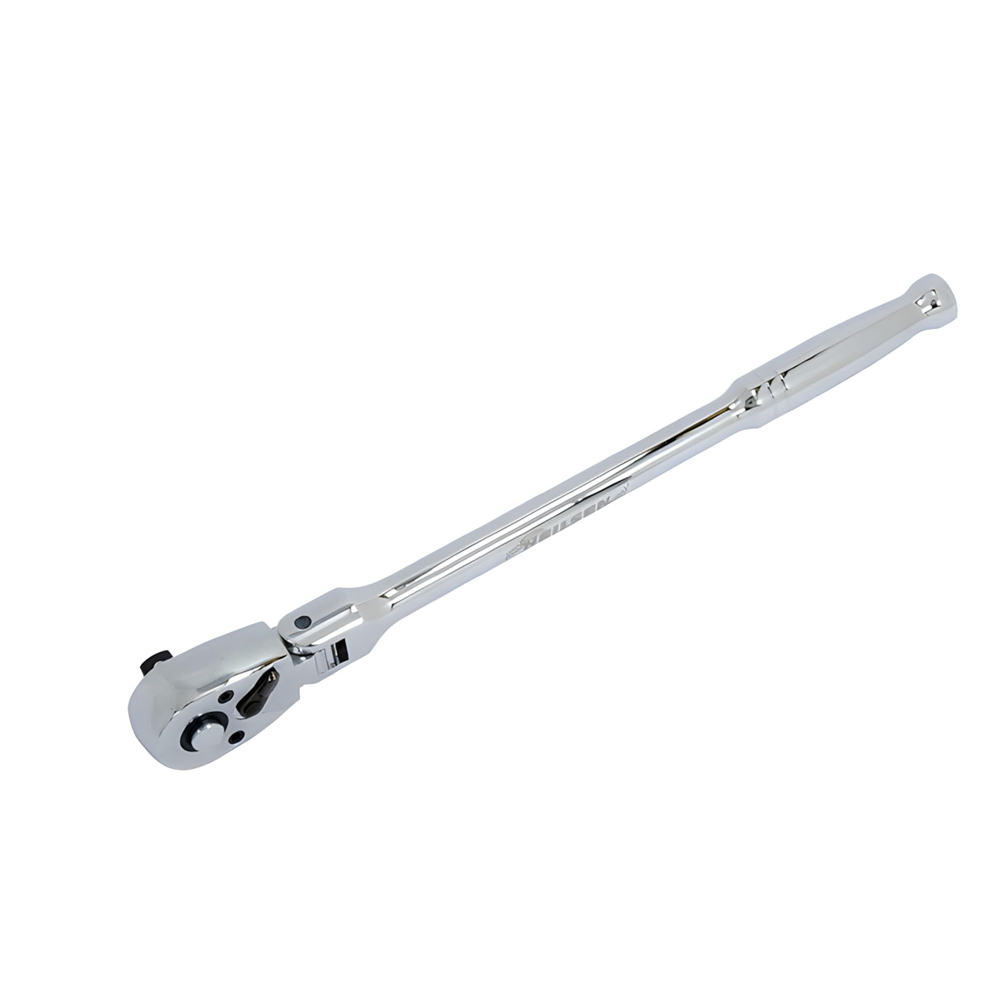 Neilsen CT0811 3/8in DR Flexi-Head Ratchet | Long Handle with Locking Swivel Head