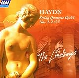 Disco de Franz Joseph Haydn: «Haydn: String Quartets, Op. 64, Nos. 1-3» (Anverso) Disco de Franz Joseph Haydn: «Haydn: String Quartets, Op. 64, Nos. 1-3» (Anverso)