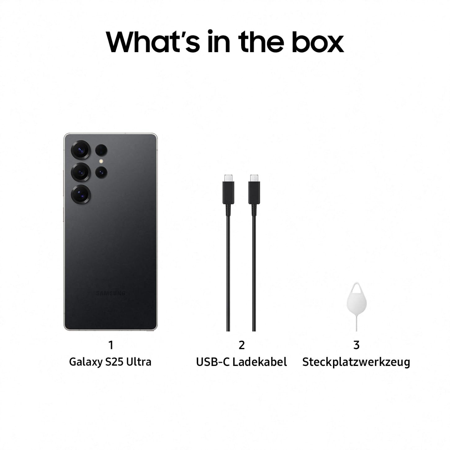 Samsung Galaxy S25 Ultra AI Smartphone mit Galaxy AI, Ohne Vertrag, Handy mit Android, 12 GB RAM, 256 GB Speicher, 200-MP-Kamera, Titanium Black, 3 Jahre Herstellergarantie [Exklusiv auf Amazon] 9