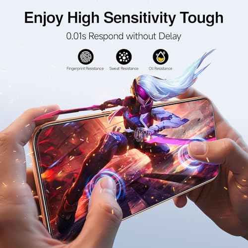 SMARTDEVIL 2-Pack Tempered Glass Screen Protector for iPhone 17 Pro Max, SmartPull Box Bubble-Free Instant Install Applicator, 9H Military-Grade Protection, Case-Friendly