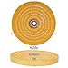 6 inch Buffing Polishing wheel 1/2 Inch Arbor Hole for Bench Grinder Buffer Tool Coarse Medium Soft 3pcs