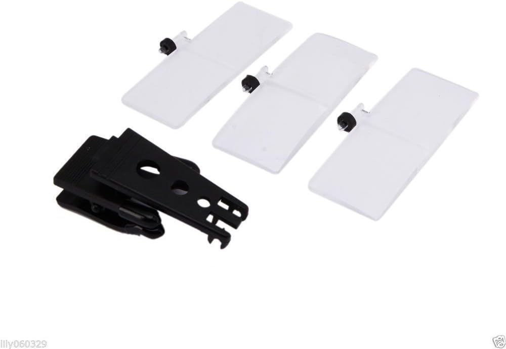 Lieomo Eye Glass Clip On Flip Loupe Magnifying Glass Magnifier Folding Type