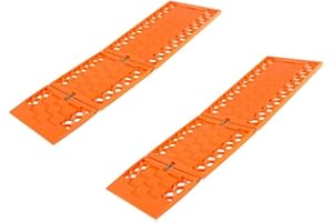 Discount Ramps Apex TP-7415 Portable Light Duty Vehicle Traction Recovery Grip Track (Pair)