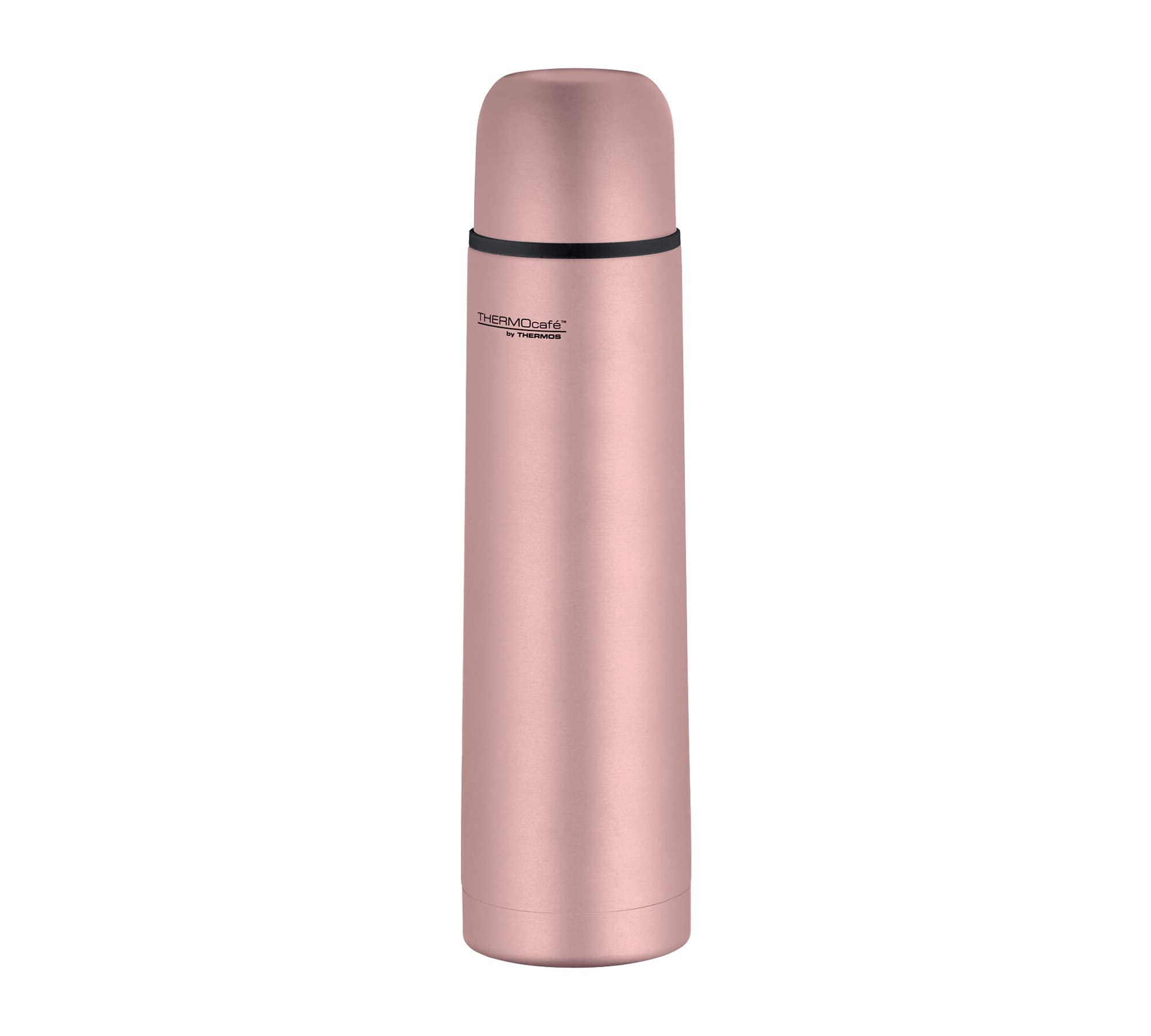 THERMOcafé by THERMOS Thermos Flask, Stainless Steel, Rose Gold, 0,7 Liter