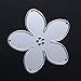 Whitelotous Cutting Dies Cut Dies Stencil Metal Template Mould for DIY Scrapbook Album Paper Card (4 Size Flower)