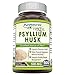 Pure Naturals Psyllium Husk 500 Mg, 500 Count