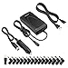 Powseed 90W Universal Laptop Charger for HP Acer Asus Toshiba Dell Lenovo IBM Samsung Sony Gateway Fujitsu Chromebook Ultrabooks, DC 15V 16V 18.5V 19V 19.5V 20V Power Adapter W/5V2a USB, AC + DC Plug