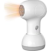 Cordless Hair Dryer for Baby, Kids Model with Charging Base, Gentle Airflow Mini Hair Dryer, Portable Travel Design, Small Dryer for Infant Delicate Skin