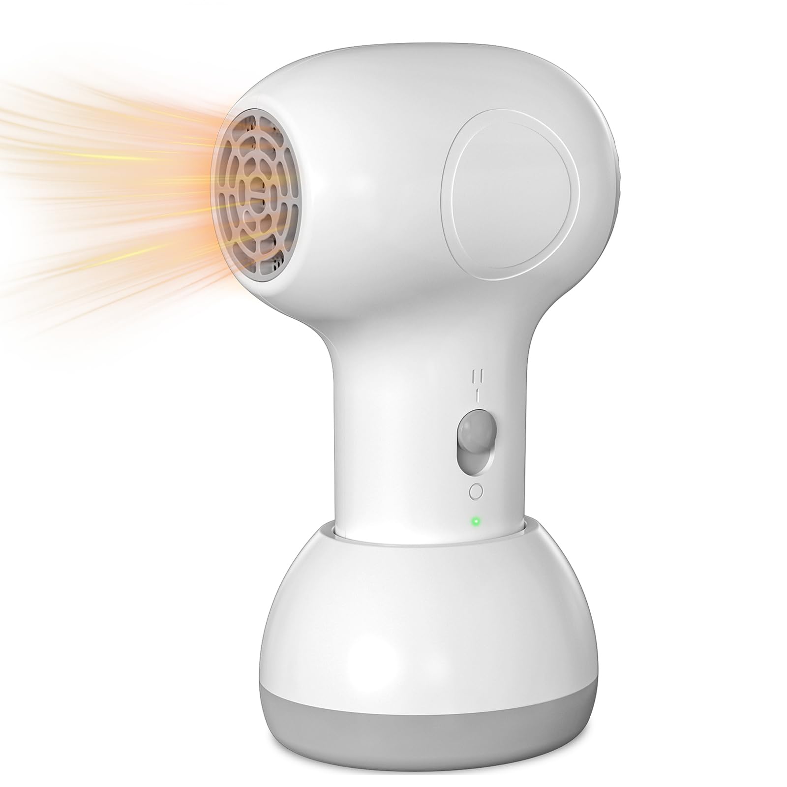 Photo 1 of Cordless Hair Dryer for Baby, Kids Model with Charging Base, Gentle Airflow Mini Hair Dryer, Portable Travel Design, Small Dryer for Infant Delicate Skin