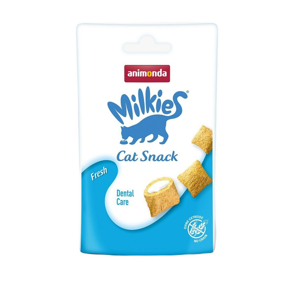 animonda Milkies, crunchy grain-free snacks for cats, cat treat, Fresh, 6 x 120g