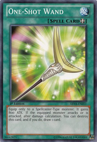 Yu-Gi-Oh! - One-Shot Wand (ABYR-EN051) - Abyss Rising - Unlimited Edition - Common