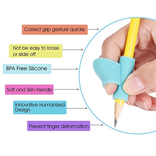 Pencil Grip,Liangxiang Writing Tools Grips Ergonomic Writing Aid for