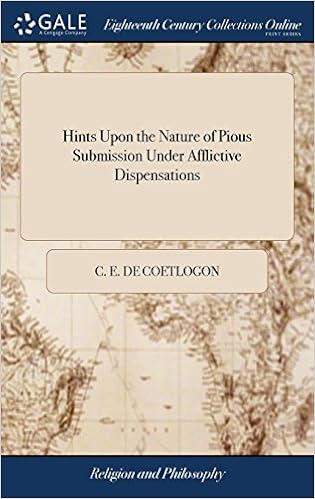 Hints Upon The Nature Of Pious Submission Under Afflictive