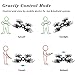 MJX X401H FPV Quadcopter Drone with Altitude-Hold EASY TO FLY RC Real Time Transmission HD Camera RTF Explorer Copter, Left and Right Hand Switch Mode Predator, Black