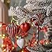 Valery Madelyn Christmas Ball Ornaments Decor, 155ct Traditional Red and White Shatterproof Assorted Christmas Tree Ornaments Value Pack for Xmas Holiday Decoration