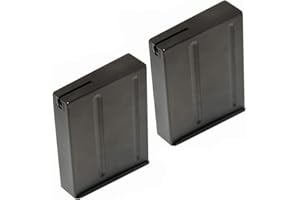 Airsoft Parts CYMA 2pcs 100rd Mag Magazine for L96 Series Rifle AEG Black