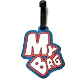 Colorful & Fun Travel Suitcase ID Luggage Tag and Suitcase Label